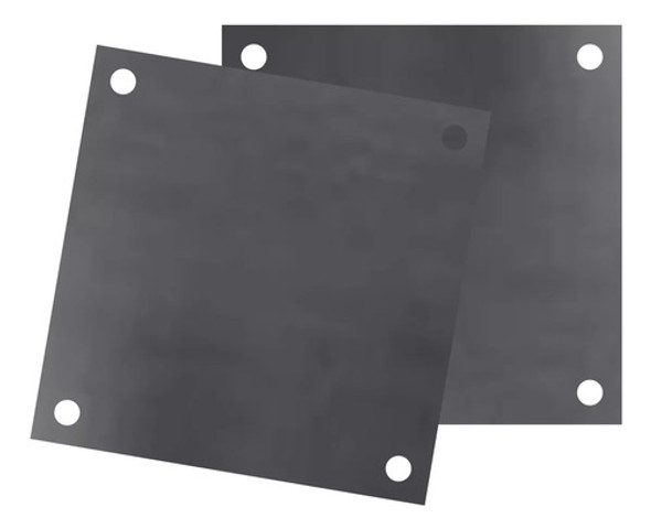 Platinas De Hierro 10x10cm 0
