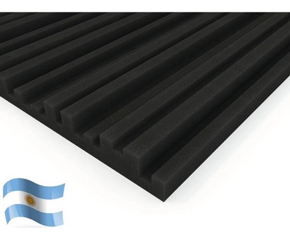 Panel Acústico Acuflex Basic City 50 X 50 Cm X 30 Mm 1