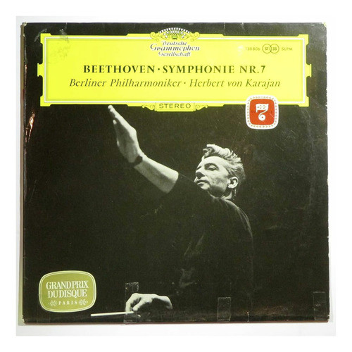 Herbert Von Karajan-beethoven Symphony No 7 - Vinilo 0