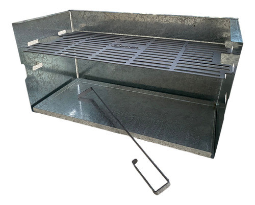 Parrilla Portatil Darson 30 X 60 Plegable Camping Carbon 0