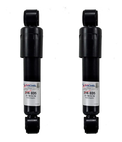 Amortiguadores Delanteros De Cabina Sachs P/ Iveco Eurotech 0