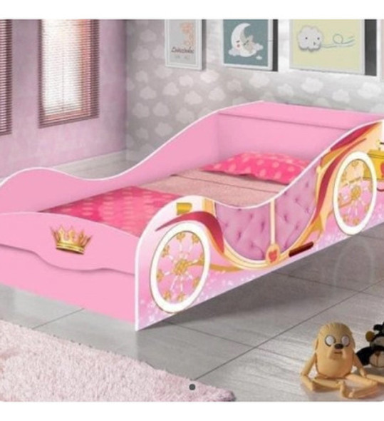 Cama Auto Para Niños 1 Plaza Infantil Diseño Moderno Babi 1