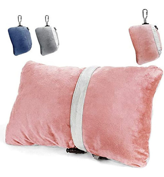 Almohada De Viaje Compacta Hecha Con Espuma Viscoelástica Tr 0