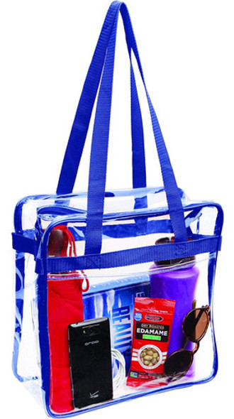 Bolso Claro Aprobado Para Estadio, 30cm X 30cm X 15cm 0