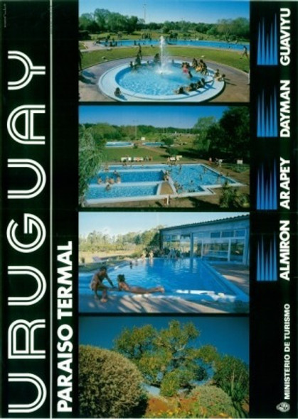 Termas Del Uruguay 1989 - Lámina 45x30 Cm. 1 Termas Del Uruguay 1989 - Lámina 45x30 Cm. 1