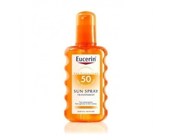 Protector Solar Corporal Eucerin Spray Transp Fps50 200ml 0 Protector Solar Corporal Eucerin Spray Transp Fps50 200ml 0