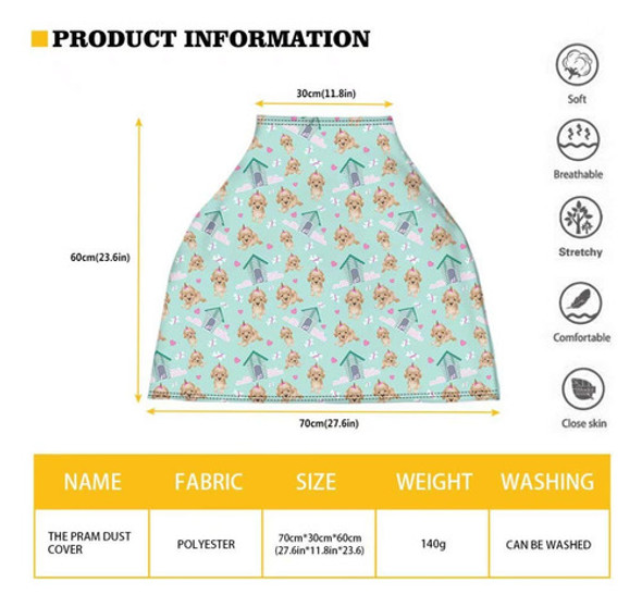 Gostong - Funda Para Asiento De Coche, Diseo De Girasol 1 Gostong - Funda Para Asiento De Coche, Diseo De Girasol 1