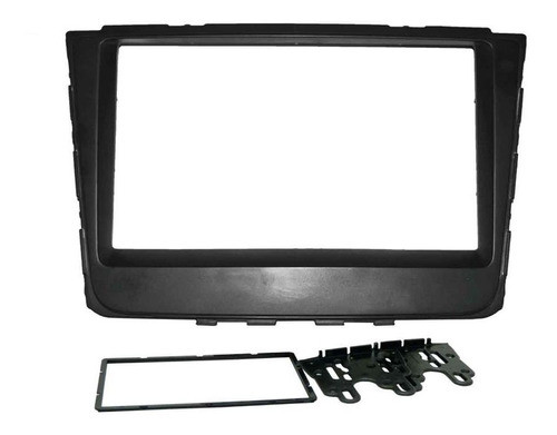 Marco Adaptador Frente 2 Din Hyundai Creta 17/19 Negro Brill 0