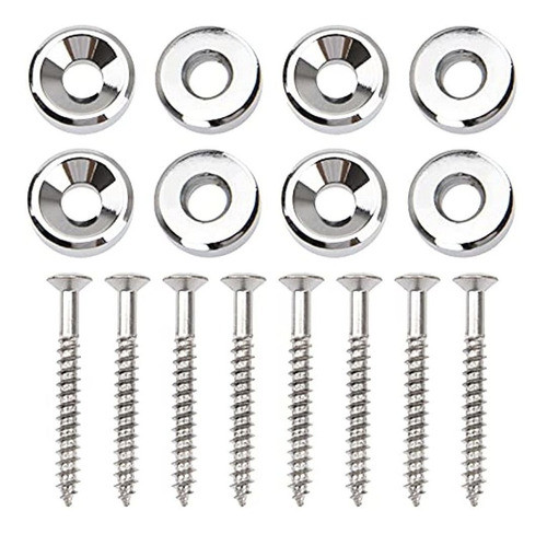 8pcs Yootones Bujes De Unión De Cuello De Guitarra Virolas Y 0