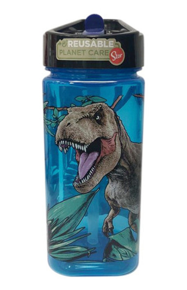 Botella Plástica Con Pajita Jurassic World 530 Ml 1 Botella Plástica Con Pajita Jurassic World 530 Ml 1