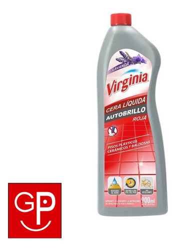 Cera Para Pisos Ceramicos Autobrillo Roja Virginia 900ml G P 1