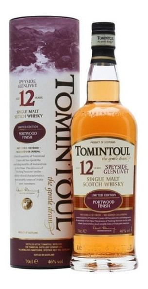Whisky Tomintoul 12 Años - Single Malt, 700 Ml. 0