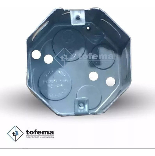 Cajas Rectangular / Octogonal De Chapa Combo X50 - Tofema. 1