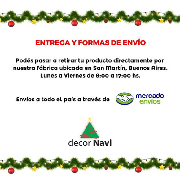 Guirnalda Navidad Laser Color 6cm X 2m - 5 Tiras #177 1 Guirnalda Navidad Laser Color 6cm X 2m - 5 Tiras #177 1