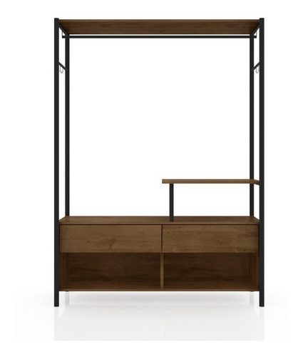 Guarda-roupa Closet Modulado Barcelona Madeira De Demolição 1