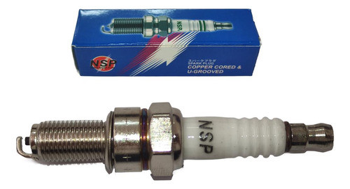 Bujia Rouser 220 / Cg150 / Fz16 12 Mm Larga Con Resistor Nsp 1