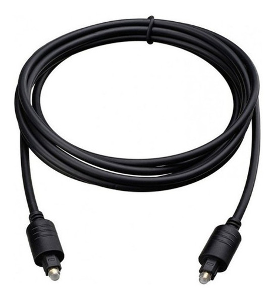 Cable Optico Audio Digital Fibra Toslink Plug 1 Metros 0