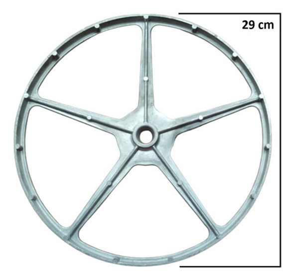 Polea Tambor Lavarropas Drean Excellent Blue 29cm 1