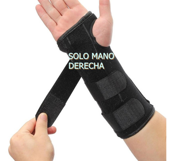 Muñequera Ajustable  C/ferula Mano Der/izq .  Tendinitis 0