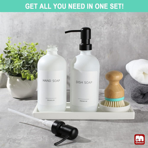 Juego Dispensador De Jabón De Cocina Gmisun, Juego Dispensad 1 Juego Dispensador De Jabón De Cocina Gmisun, Juego Dispensad 1