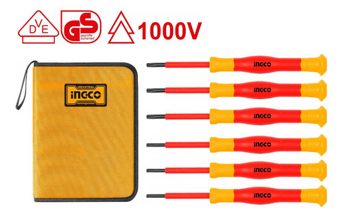 Set Aislado 6 Destorn Presicion Ingco Hkipsd0601 1