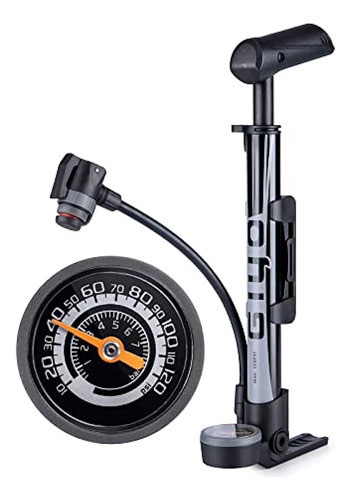 Mini Bomba De Bicicleta Con Manómetro - Bomba De Neumático D 0