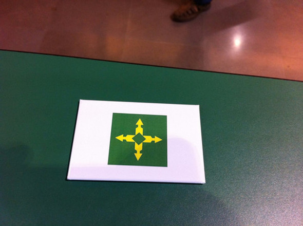 Ímã Da Bandeira Do Distrito Federal 0