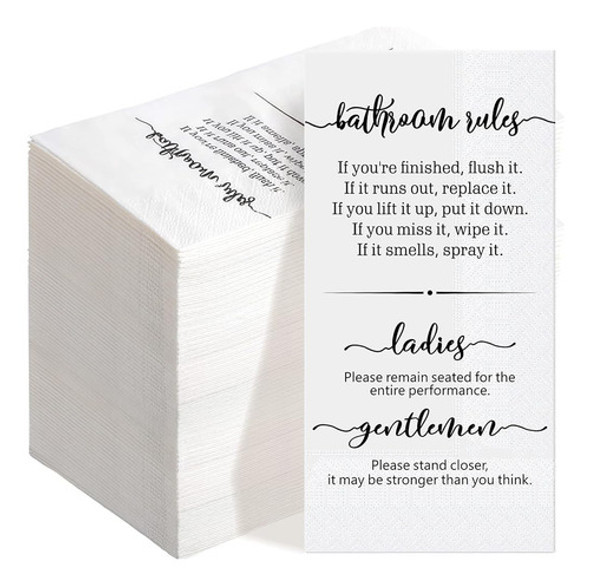 ~? Hotop 100 Pack Servilletas De Invitados Desechables Toall 0 ~? Hotop 100 Pack Servilletas De Invitados Desechables Toall 0