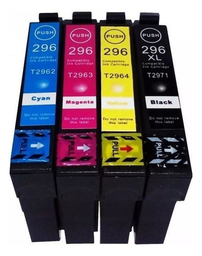 Pack Cartuchos X4 Colores Compatibles Xp220 Triple Carga Xxl 0