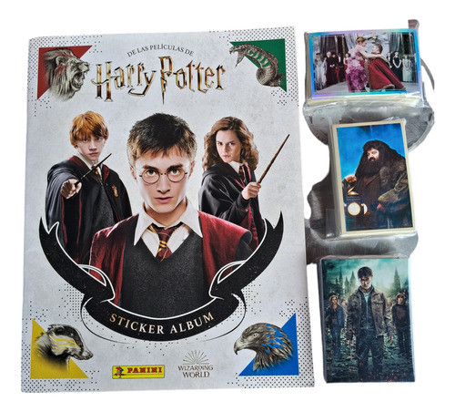Album Figuritas Panini Harry Potter Completo + 50 Cartas 0