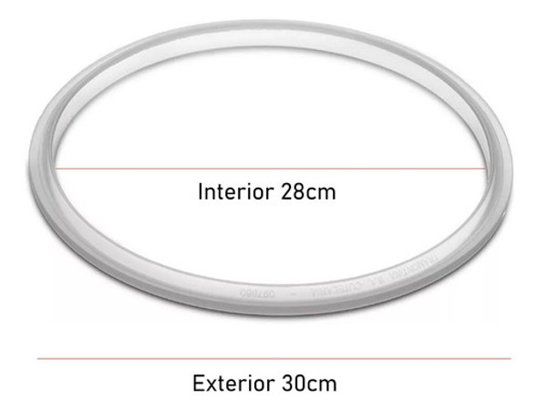 Junta De Silicona Ø 28cm Olla A Presión 1