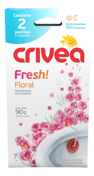 Pastilla Para Inodoro Crivea Floral X 2 0 Pastilla Para Inodoro Crivea Floral X 2 0