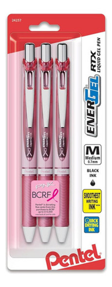 Pentel Energel Rtx Plumas De Gel®® Líquido Retráctil, Punto 0