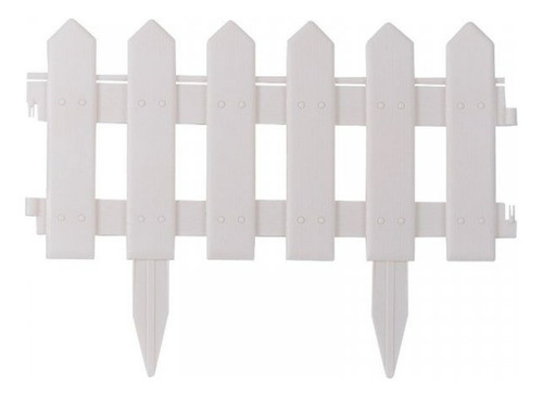 Cercas De Plastico En Punta Set De 4 - Modelo Grande 0