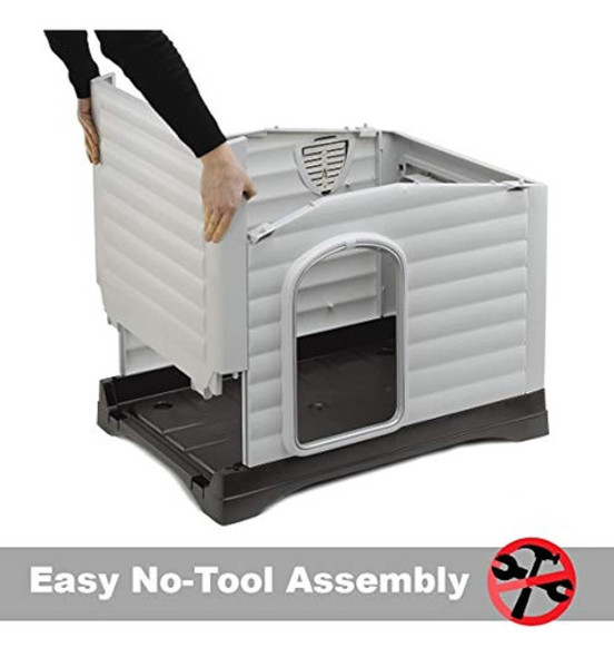 Ferplast Dog Kennel, 28.74 X 23.23 X 20.87 1 Ferplast Dog Kennel, 28.74 X 23.23 X 20.87 1