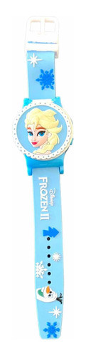 Reloj Infantil De Silicona Elsa Frozen Para Nenas 1