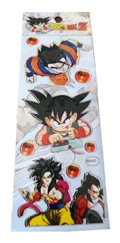 20 Planchas De Stickers  Dragon Ball Z V Crespo 0