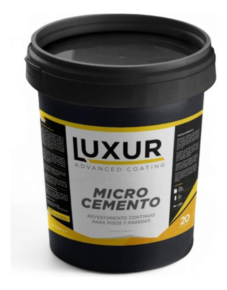 Microcemento Cemento Alisado Baño Cocina Piso Paredes Luxur 0
