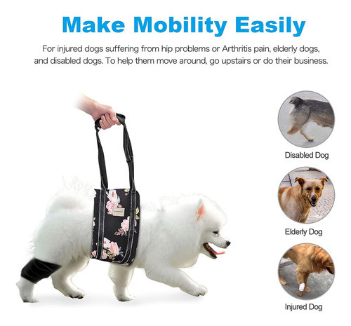 Petmolico Dog Sling Para Perros Grandes Soporte De Patas Tra 1