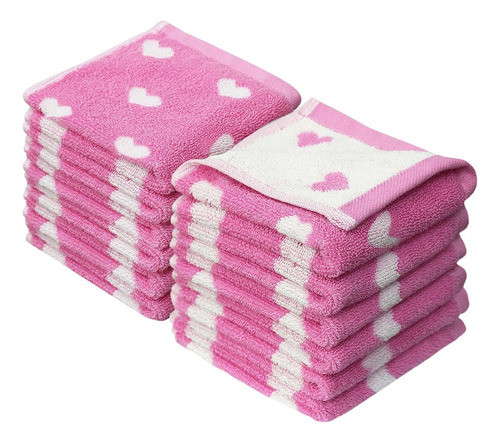 Original Kids Paño De Lavado - Bath Time Hearts 12 Pack Jueg 0