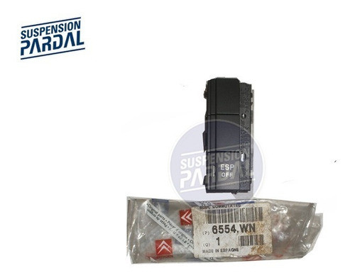 Comando Tecla Boton Esp Peugeot Expert 6554wn Original 1