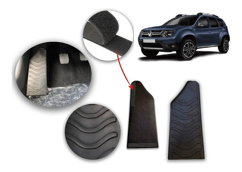 Renault Duster Oroch 2010 Apoya Y Descansa Pie + Velcro 0