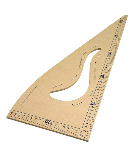 Escuadra Para Modista Fime Mdf 55cm 0