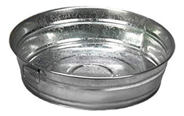 American Metalcraft-mtub12 Tina Galvanizada, 95 Oz, Plata 0