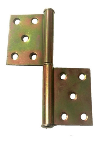 Bisagra Ficha Para Carpintero Des. 2x5x1,5 H. Zinc Amarillo 0