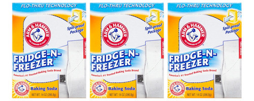 Arm & Hammer Elimina Olores Heladeras Bicarbonato X3 3c 0