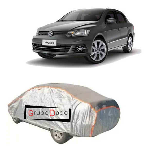 Para Vw Voyage Funda Cubre Auto Antigranizo Impermeable 0