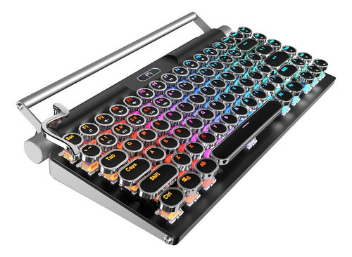 Teclado Inalámbrico De Máquina De Escribir De Caracol Milagr 0