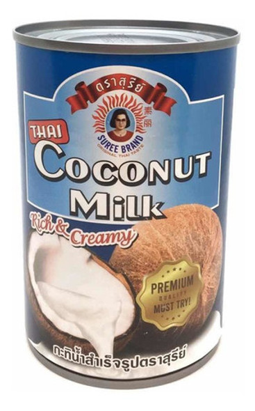 Leche De Coco 400 Ml - Origen Tailandia 0