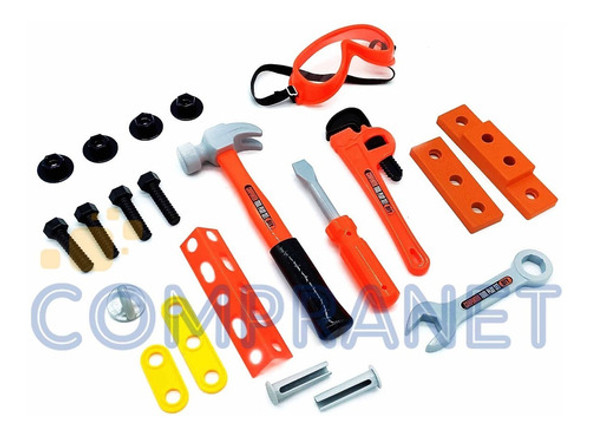 Kit /set Herramientas Para Niños  21 Piezas - 11333 1